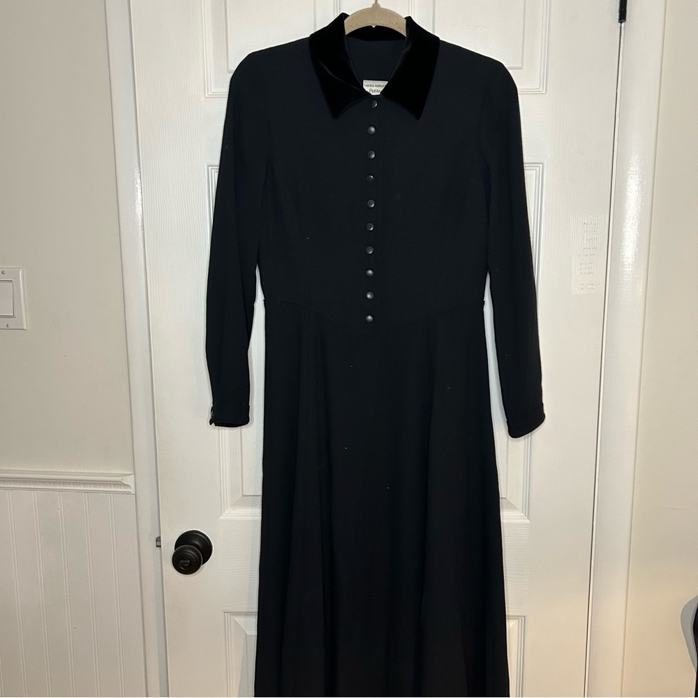 Laura Ashley Vintage 1980s Victorian Romantic Edwardian Dress